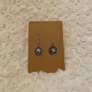 SILVER SUN EARRINGS ☀️☀️